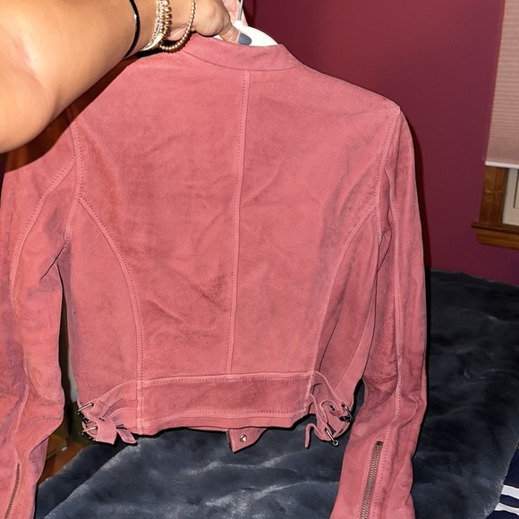 Lucky Brand Suede Moto Jacket - Picture 5 of 5